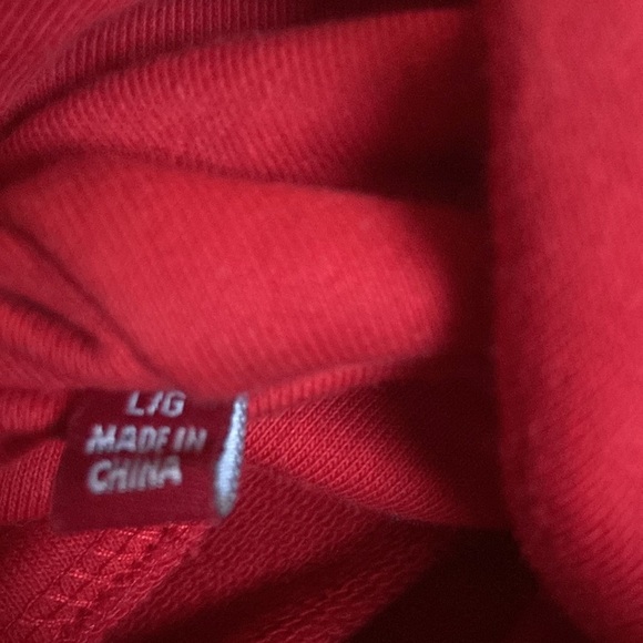 MOSTLY HEARD RARELY SEEN No More Heartbreaks Long-Sleeve Hoodie L 100% Cotton - Picture 8 of 8